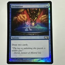 Divination 52/249 FOIL Card Core Set 2014 Magic the Gathering MTG - Image 1
