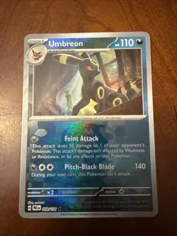 Pokemon TCG Umbreon (Master Ball Pattern) 059/131 Sv: Prismatic Evolutions Holo - Image 1