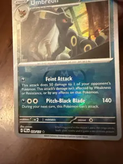 Pokemon TCG Umbreon (Master Ball Pattern) 059/131 Sv: Prismatic Evolutions Holo - Image 2
