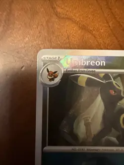 Pokemon TCG Umbreon (Master Ball Pattern) 059/131 Sv: Prismatic Evolutions Holo - Image 3