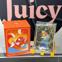 Metal Deck Storage Box Magikarp 2025 Pokemon TCG S-Chinese Tin Box&Magnet&Card - Image 2