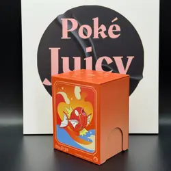 Metal Deck Storage Box Magikarp 2025 Pokemon TCG S-Chinese Tin Box&Magnet&Card - Image 4