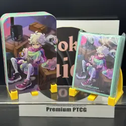 2024Pokemon TCG S-Chinese Trainer's Collection Box Bede Iron Box+Card Sleeve - Image 1