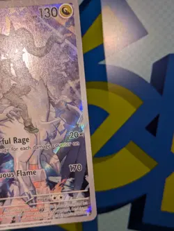 Pokemon N's Reshiram Illustration Rare Holo Sv09 167/159 130 HP.new Dragon Card - Image 4