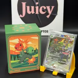 Scovillain Metal Deck Storage Box 2025 Pokemon TCG S-Chinese Tin Box&Magnet&Card - Image 2