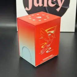 Metal Deck Storage Box Fletchinder 2025 Pokemon TCG S-Chinese TinBox&Magnet&Card - Image 4
