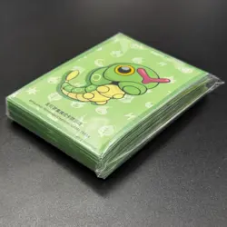Pokemon TCG S-Chinese 2025 Caterpie Card Sleeve Set New Sealed(64pieces) - Image 2
