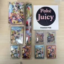 Pokemon TCG S-Chinese 2nd Anniversary Gift Playmat+Photo Frame+Card Sleeve - Image 2