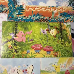 Vintage Pokemon Southern Islands Japan Post Card Collection 3 Set Keiko Fukuyama - Image 3