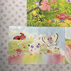 Vintage Pokemon Southern Islands Japan Post Card Collection 3 Set Keiko Fukuyama - Image 4