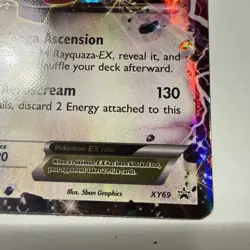 Rayquaza EX (Shiny) XY69 XY Holo Pokemon Card - Image 5