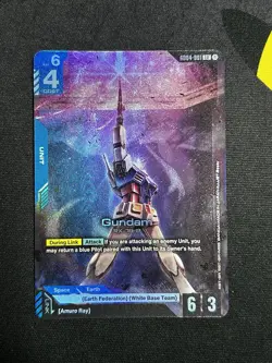Gundam RX-78-2 (GD04-001) [LR Foil] - Gundam Card Game - Phantom Aria (ENG) - Image 1