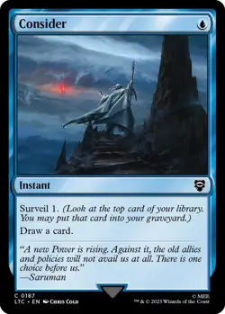 MTG The Lord of the Rings Commander - Consider - Image 1