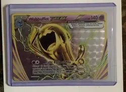Pokemon Wobbuffet BREAK XY155 XY Holo - Image 1