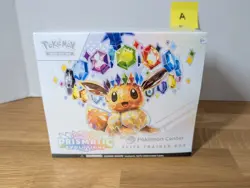 Pokemon Prismatic Evolutions Pokemon Center ETB Elite Trainer Box Factory Sealed - Image 1