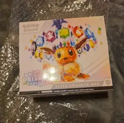 Pokemon Scarlet & Violet Prismatic Evolutions Elite Trainer Box ETB Sealed Wax - Image 1
