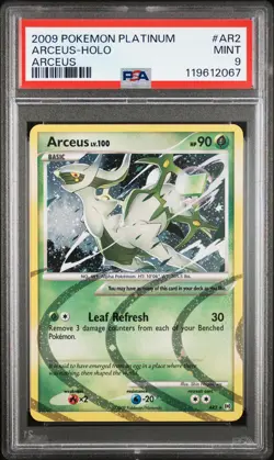 2009 POKEMON PLATINUM ARCEUS #AR2 ARCEUS-HOLO PSA 9 - Image 1