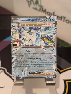 Pokemon TCG - Wellspring Mask Ogerpon EX - 064/167 - Play! Prize Pack 6 Stamp - Image 1