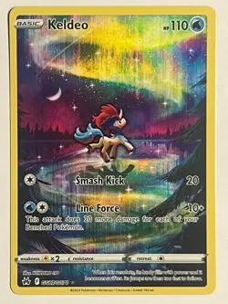 POKEMON KELDEO CROWN ZENITH GALARIAN GALLERY GG07/GG70 HOLO NM - Image 1