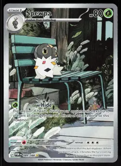 Spewpa 089/088 Holo Illustration Rare Perfect Order Pokemon NM 01-09-126 - Image 1