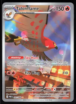 Talonflame 091/088 Holo Illustration Rare Perfect Order Pokemon NM 01-09-130 - Image 1