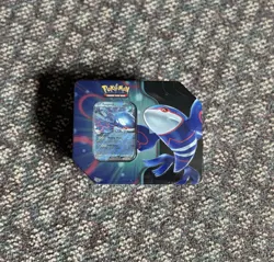 Pokemon TCG Azure Legends Tin Kyogre EX Factory Sealed New - Image 1