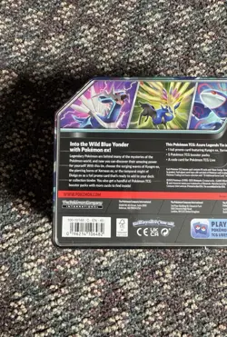 Pokemon TCG Azure Legends Tin Kyogre EX Factory Sealed New - Image 5