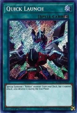 *** QUICK LAUNCH *** SECRET RARE 1ST EDITION MP18-EN139 YUGIOH! (MINT/NM) - Image 1