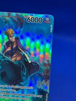 One Piece Pillars of Strength Marco OP03-013 Alternate Alt Art Super Rare NM - Image 4