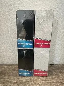 Pokemon TCG Black Bolt and White Flare Booster Bundle Set of 4 SEALED - Image 2