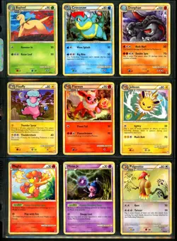 2011 Pokemon CALL OF LEGENDS Set NEAR COMPLETE Uncommon Common NON HOLO Cards EX - Image 2