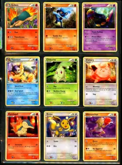 2011 Pokemon CALL OF LEGENDS Set NEAR COMPLETE Uncommon Common NON HOLO Cards EX - Image 3
