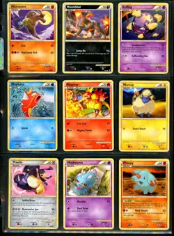 2011 Pokemon CALL OF LEGENDS Set NEAR COMPLETE Uncommon Common NON HOLO Cards EX - Image 4