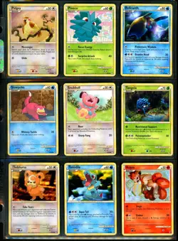 2011 Pokemon CALL OF LEGENDS Set NEAR COMPLETE Uncommon Common NON HOLO Cards EX - Image 5