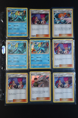 SM Hidden Fates x10 Pokemon TCG Card 10x Holos Inc. Vaporeon 18/68 Bundle/Joblot - Image 1
