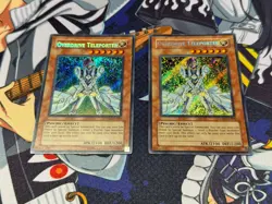 Yugioh 2x CSOC-EN083 Overdrive Teleporter Secret Rare Unlimited VLP Cards - Image 1