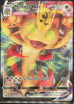 Meowth VMAX Promo SWSH: Sword & Shield Promo Cards #SWSH005 [Near Mint] Pokemon - Image 1