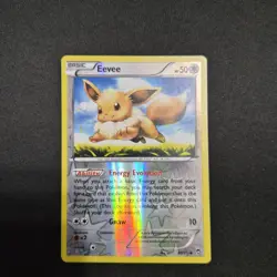 Pokemon Eevee TCG Furious Fists Card 80/111 Reverse Holo NM - Image 1