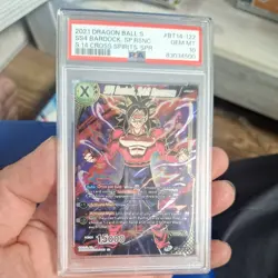 Dragon Ball Super Card Game SS4 Bardock, Spirit Resonance Cross Spirits BT14-122 - Image 3