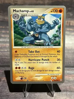 Machamp 20/100 2010 Michael Pramawat World Championship Deck Pokemon Card - Image 1