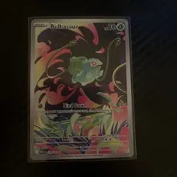 Pokemon Bulbasaur IR Mega Evolution 133/132 In Hand English - NM- Pack Fresh - Image 1