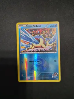 Pokemon TCG Team Aqua's Spheal Double Crisis 3/34 Reverse Holo NM - Image 1