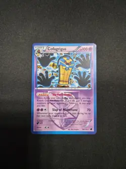 Pokemon TCG Cofagrigus Plasma Freeze 57/116 Holo Rare NM - Image 1