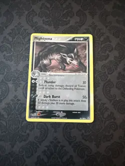 Pokemon EX Power Keepers Mightyena 18/108 Regular Rare Non-Holo - Image 1
