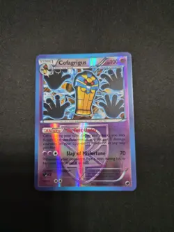 Pokemon TCG Cofagrigus Plasma Freeze 57/116 Reverse Holo Rare NM - Image 1