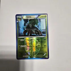 Pokemon TCG Torterra Plasma Storm 3/135 Reverse Holo Rare NM - Image 1