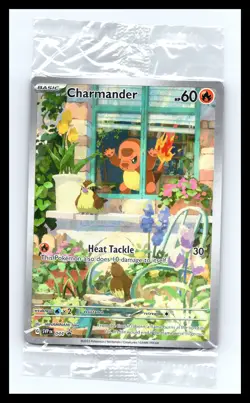 💥 Pokemon TCG Charmander Obsidian Flames SVP 044 Black Star Promo Sealed HOLO - Image 1