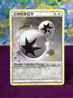 Pokemon; Double Colorless Energy 103/123 - Heartgold & Soulsilver - Regular NM - Image 1