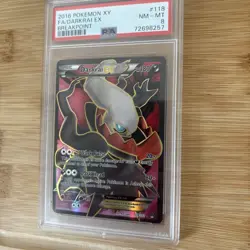 Pokemon Breakpoint Darkrai EX Full Art 118/122 PSA 8 - Image 4