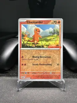Charmander 004/165 Gamestop Stamped Promo - Pokemon 151 - Image 1